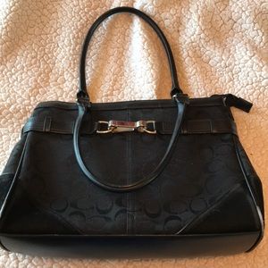 Black Satchel Purse